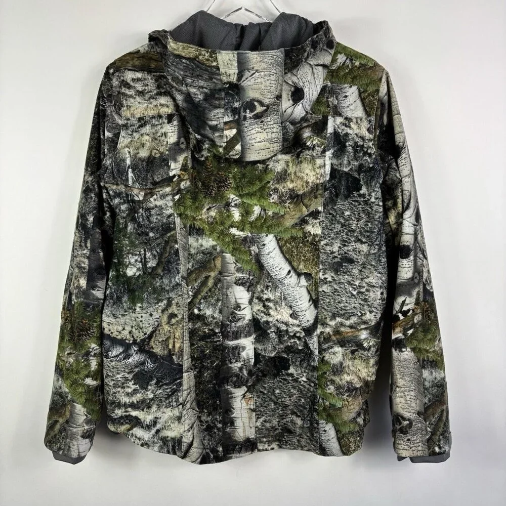 Mossy Oak Women’s Jacket S Soft shell Camo Hunting Scent-factor Medium Weight - Picture 8 of 16